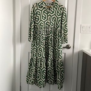 Zara Geometric Dress